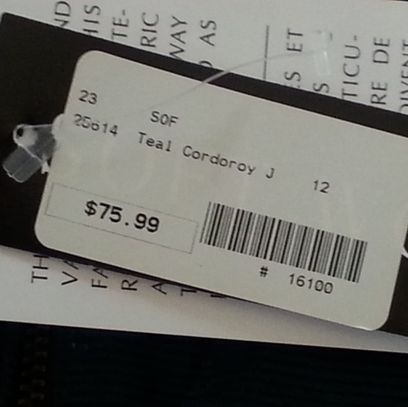 Soft Works Woman's Cordaroy Pants Suit - Picture 5 of 8